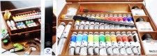Komplet farb olejnych Vang Gogh expert box drewniana kaseta