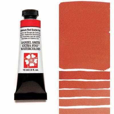 Farba akwarelowa Daniel Smith 219 Cadmium Red Scarlet Hue extra fine watercolours seria 3 15 ml