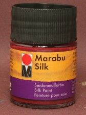 Farba do malowania jedwabiu Marabu nr 034 Bordeaux 50 ml
