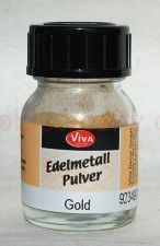 Edelmetall pulver Viva - metaliczny proszek,porporina, złoty 3 g