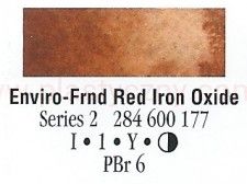 Farba akwarelowa Daniel Smith 177 Red Iron Oxide extra fine watercolours seria 2 15 ml