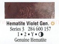 Farba akwarelowa Daniel Smith extra fine watercolour 157 hematite violet genuine seria 3 15 ml