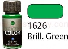 Farba do malowania tkanin jasnych Textil color Schjerning 1626 brillant green 50 ml