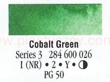 Farba akwarelowa Daniel Smith extra fine watercolour 026 cobalt green seria 3 15 ml