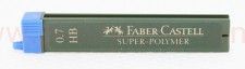 Wkłady grafitowe Faber-Castell Super Polymer 12x 0.7 mm ( HB)