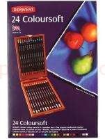 Komplet kredek Coloursoft 24 kolory kaseta drewniana