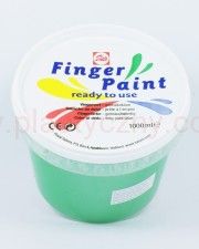 Farba do malowania palcami Finger paint Talens 1000 ml nr 600 zielona