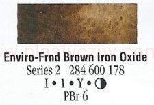 Farba akwarelowa Daniel Smith 178 eviromental friendly brown iron oxide extra fine watercolourseria