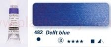 Farba akwarelowa Aquarell Horadam Schmincke nr 482 seria 3 Delft blue tubka 15 ml