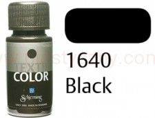 Farba do malowania tkanin jasnych Textil color Schjerning 1640 czarna 50 ml