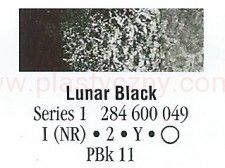 Farba akwarelowa Daniel Smith 049 Lunar Black extra fine watercolor seria 1 15 ml