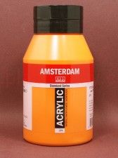 Farba akrylowa Amsterdam Talens nr 276 Azo orange 1000 ml