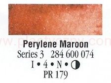 Farba akwarelowa Daniel Smith extra fine watercolour 074 perylene maroon seria 3 15 ml