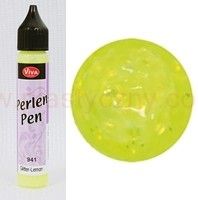 Perlen Pen 25 ml 941 glitter-lemon