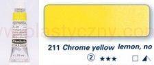 Farba akwarelowa Aquarell Horadam Schmincke nr 211 seria 2 Chrome yellow lemon lf tubka 15 ml