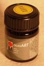 Farba do szkła GlasArt Marabu 15 ml 421 Zitron