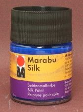 Farba do malowania jedwabiu Marabu nr 095 Azurblau 50 ml