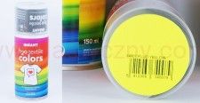 Farba do tkanin spray fluo yellow nr 007 150 ml Ghiant h20 textile colors