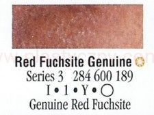 Farba akwarelowa Daniel Smith extra fine watercolour 189 red fuchsite genuine seria 3 15 ml