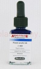 Tusz akrylowy Aero Color Schmincke 28 ml 403 sapphire blue