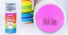 Farba do tkanin spray fluo pink nr 009 150 ml Ghiant h20 textile colors