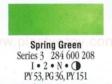 Farba akwarelowa Daniel Smith 208 Spring Green extra fine watercolours seria 3 15 ml