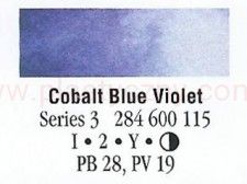 Farba akwarelowa Daniel Smith 115 Cobalt Blue Violet extra fine watercolours seria 3 15 ml