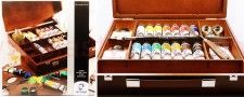 Komplet farb olejnych Van Gogh Talens Inspiration Box, drewniana kaseta