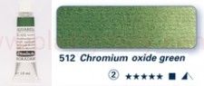 Farba akwarelowa Aquarell Horadam Schmincke nr 512 seria 2 Chromium oxide green tubka 15 ml