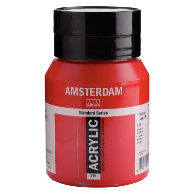 Farba akrylowa Amsterdam Talens nr 318 Carmine 500 ml