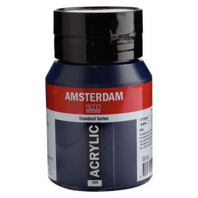 Farba akrylowa Amsterdam 566 Prussian Blue Phthalo 500 ml