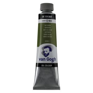 Farba olejna Van Gogh oil Talens 40 ml 623 SAP GREEN seria 1
