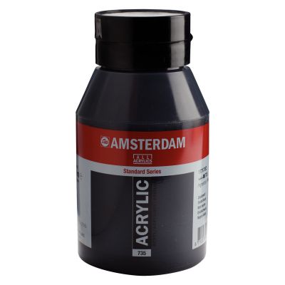 Farba akrylowa Amsterdam Talens nr 735 Oxyde black 1l