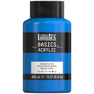 Farba akrylowa Liquitex Basics acrylic cerulean blue hue 400 ml