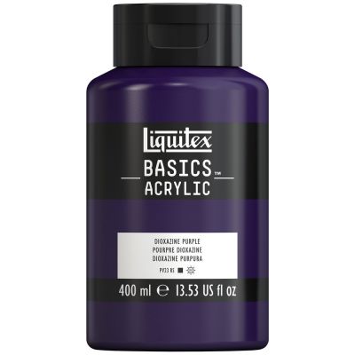 Farba akrylowa Liquitex Basics acrylic Dioxazine purple 400 ml