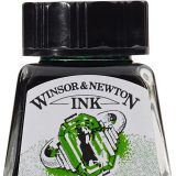 Winsor&Newton tusz rysunkowy drawing Ink  Emerald 14 ml