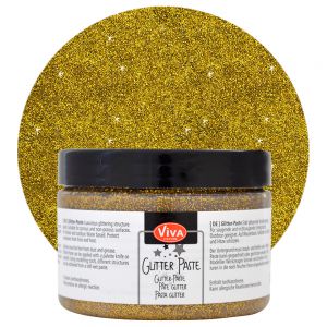 Pasta brokatowa Viva Glitter Paste 150 ml 901 gold