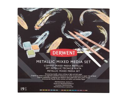 Zestaw Derwent Metallic Mixed media